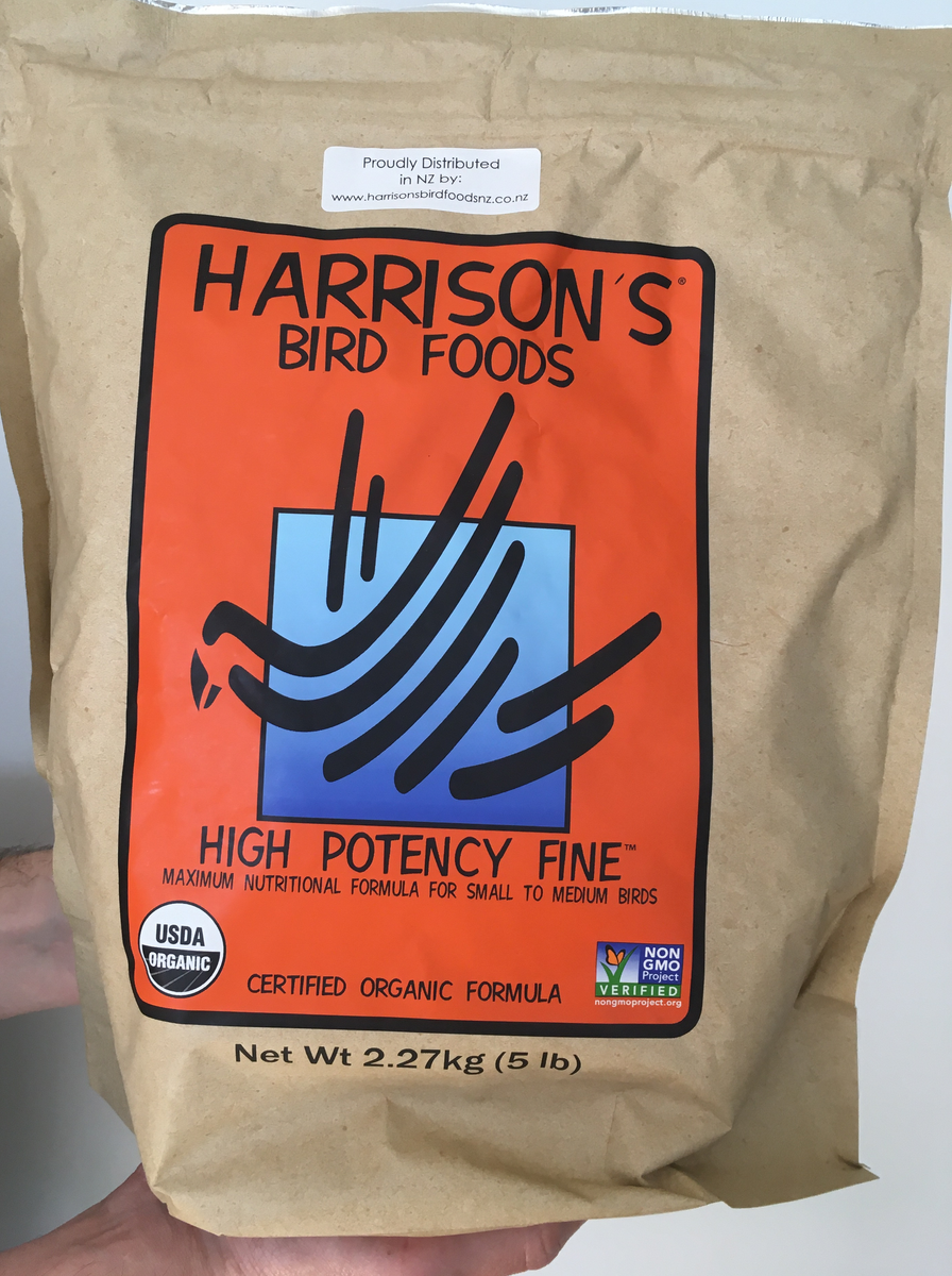 Harrisons parrot outlet food