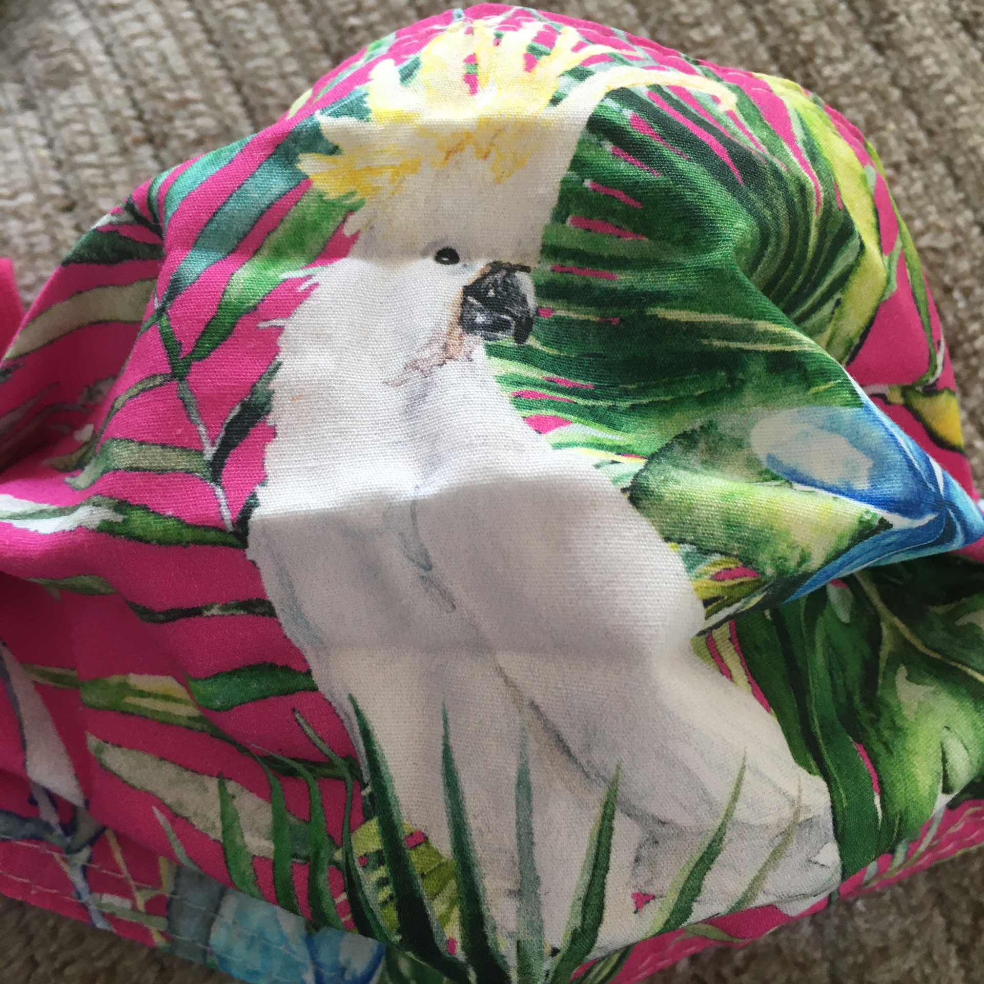 Cockatoo Design Face Mask