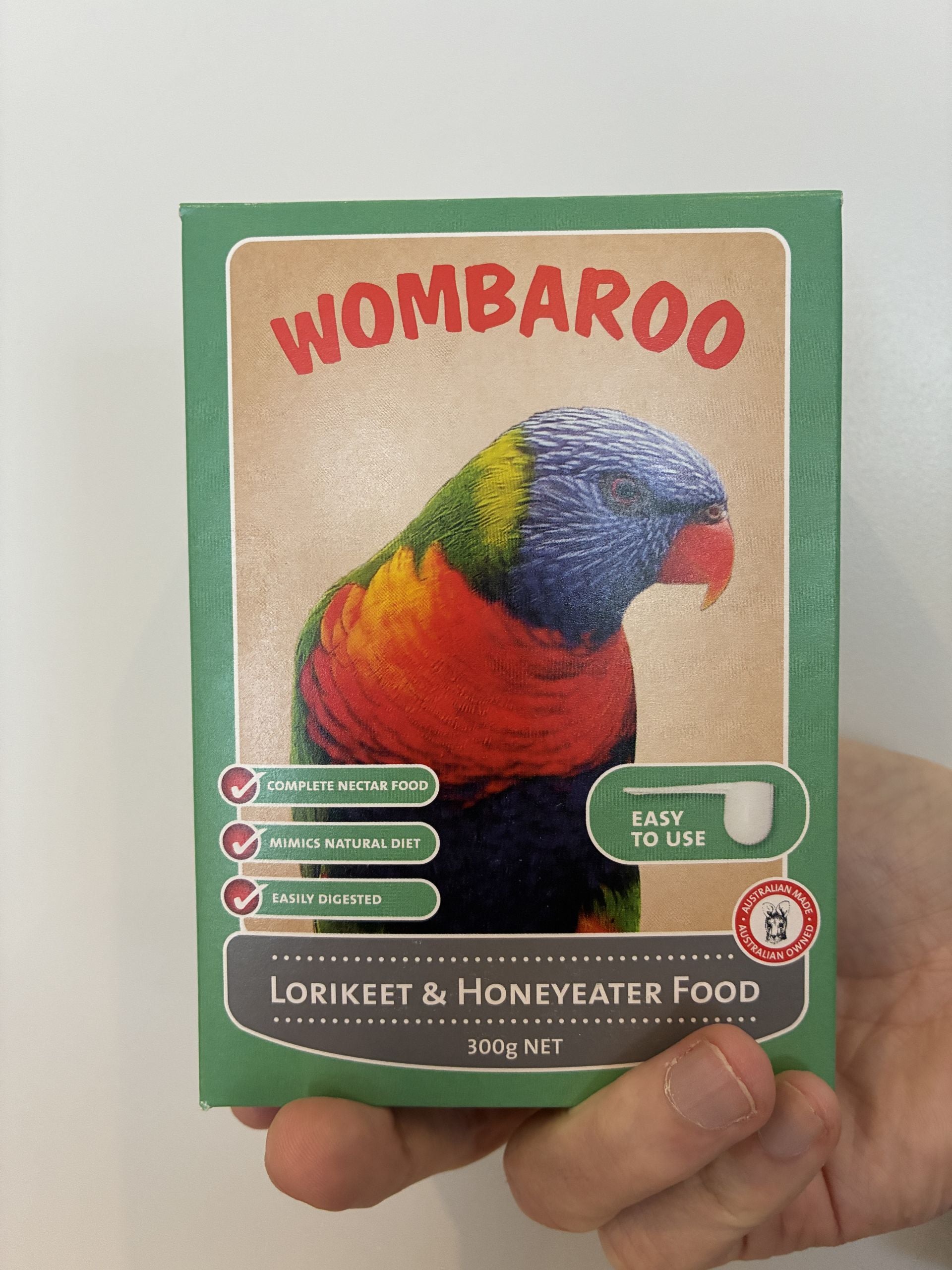 Wombaroo Lorikeet & Honeyeater Food