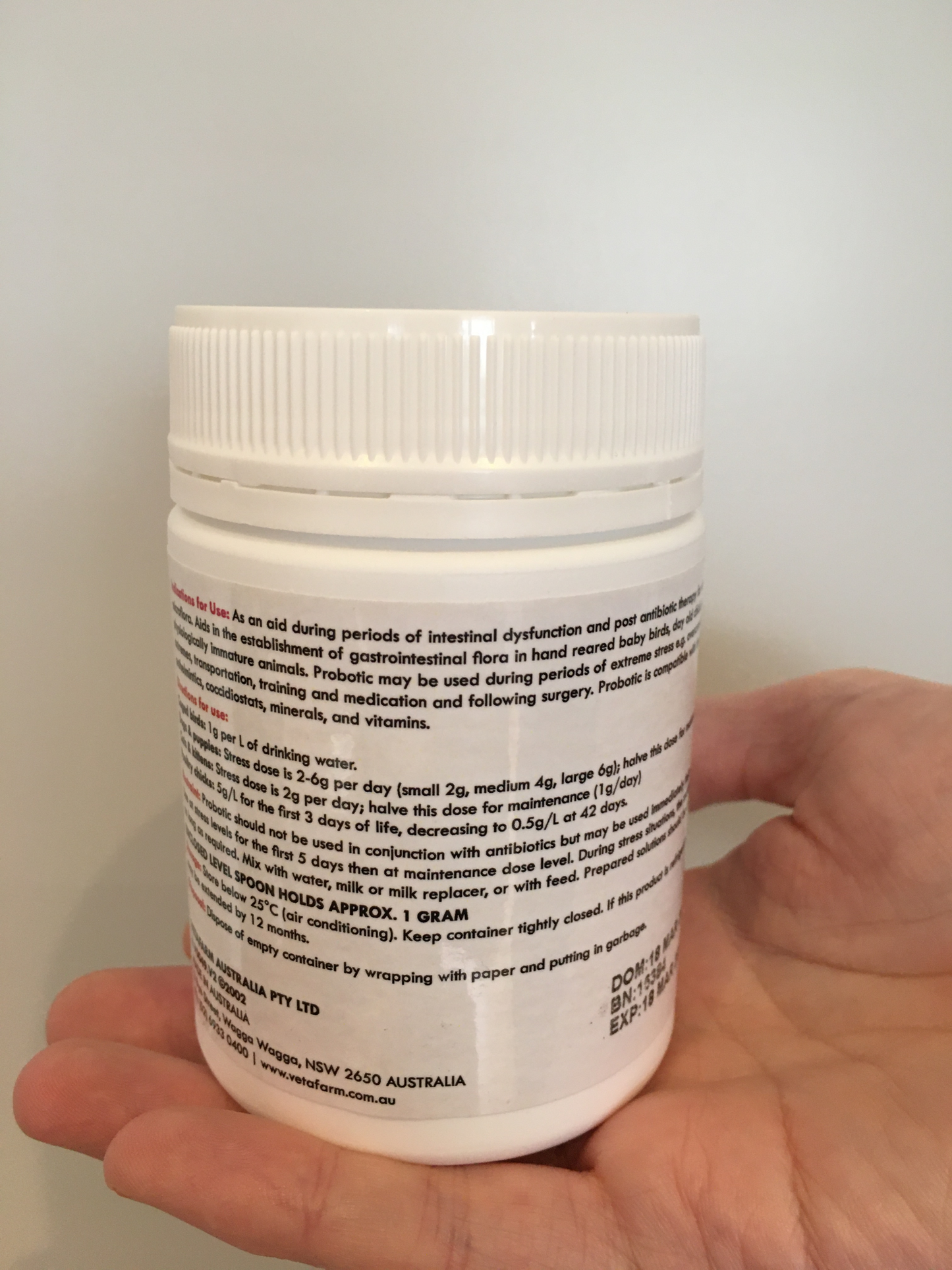 Vetafarm Probiotic