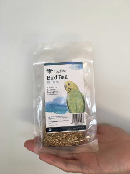 Bird Seed Bell - Budgie