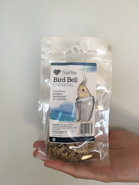 Bird Seed Bell - Cockatiel