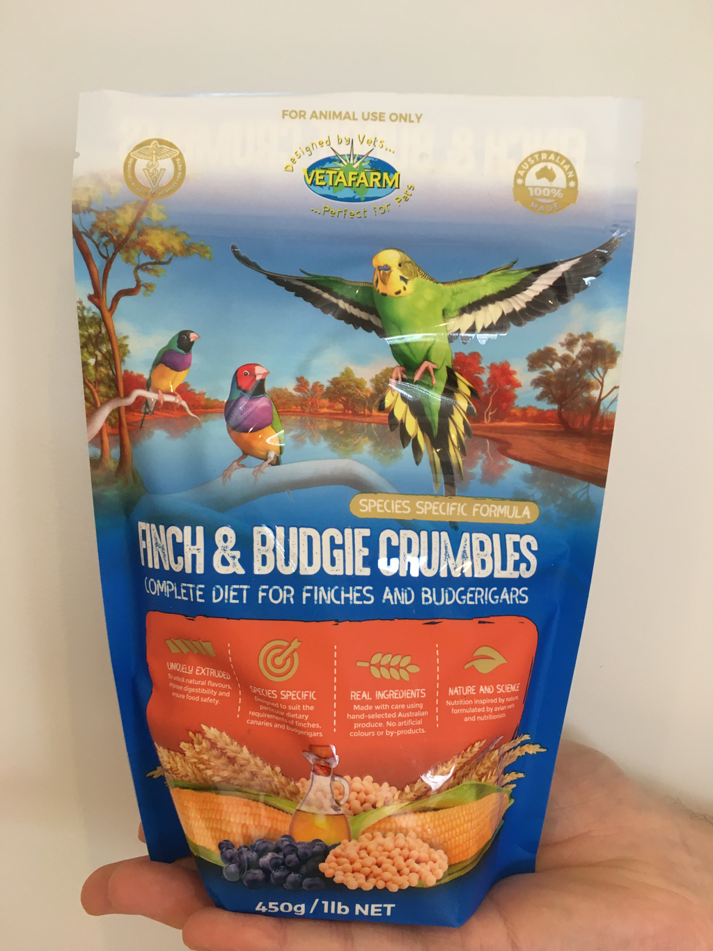 Vetafarm Finch & Budgie Crumbles