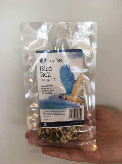 Bird Seed Bell - Large Parrot