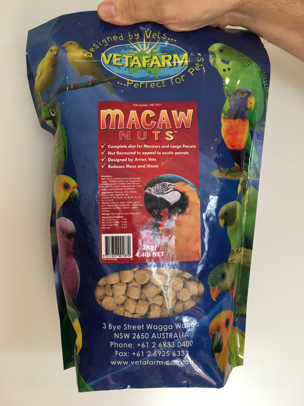 Vetafarm Macaw Nuts
